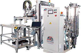 автоматическое нанесение герметика для корпусов